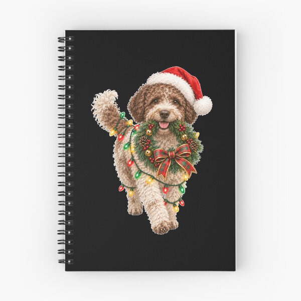 Item preview, Lagotto Romagnolo Christmas Wreath Decoration Xmas designed and sold by GenioFin.