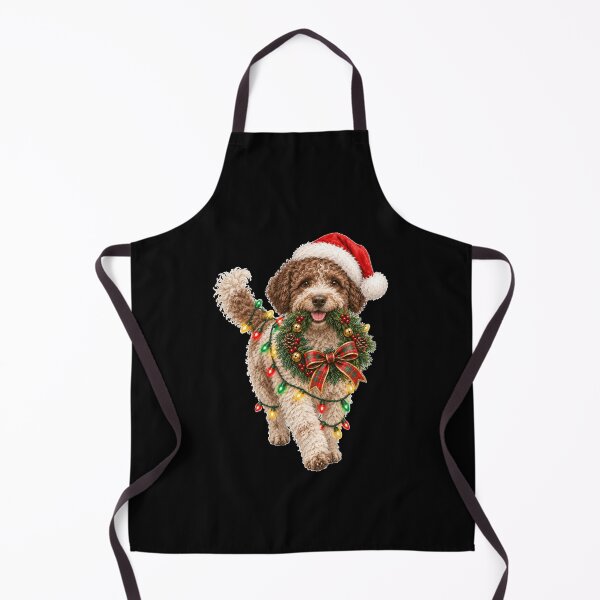 Item preview, Lagotto Romagnolo Christmas Wreath Decoration Xmas designed and sold by GenioFin.
