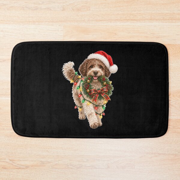 Item preview, Lagotto Romagnolo Christmas Wreath Decoration Xmas designed and sold by GenioFin.