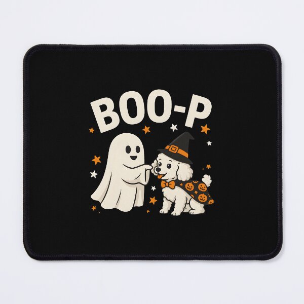Item preview, Ghost Boop Dog Halloween Witch Costume Cute Art designed and sold by SoyLamderma.