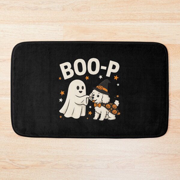 Item preview, Ghost Boop Dog Halloween Witch Costume Cute Art designed and sold by SoyLamderma.