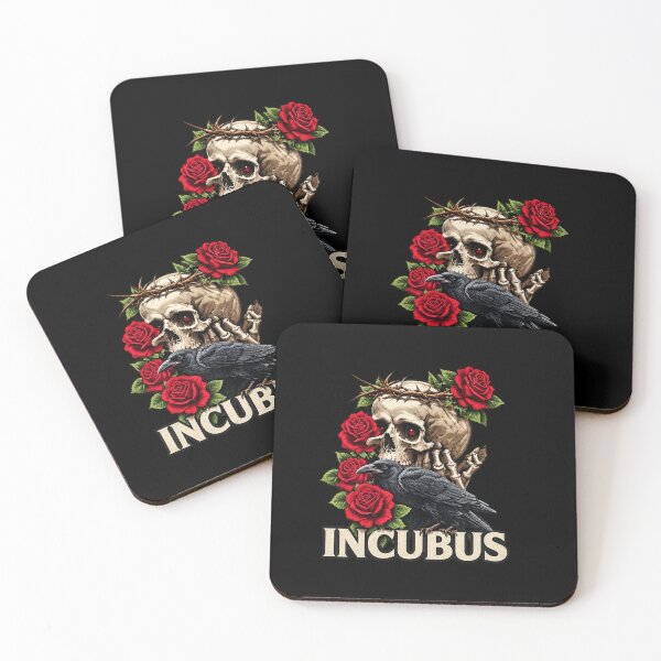 Item preview, Incubus Crow Left Skull Flower Halloween Costume designed and sold by 68MadagascarZoo.
