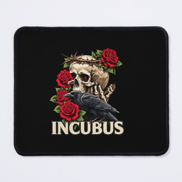 Item preview, Incubus Crow Left Skull Flower Halloween Costume designed and sold by 68MadagascarZoo.