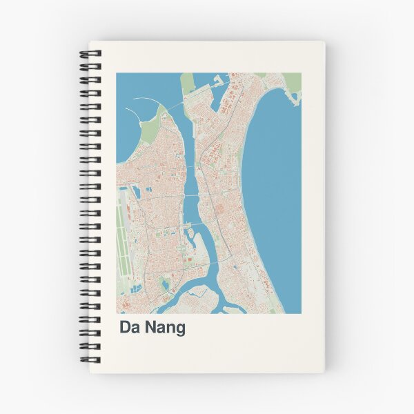 Item preview, Da Nang Minimalistic Map Art designed and sold by MapsNerd.