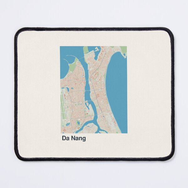 Item preview, Da Nang Minimalistic Map Art designed and sold by MapsNerd.