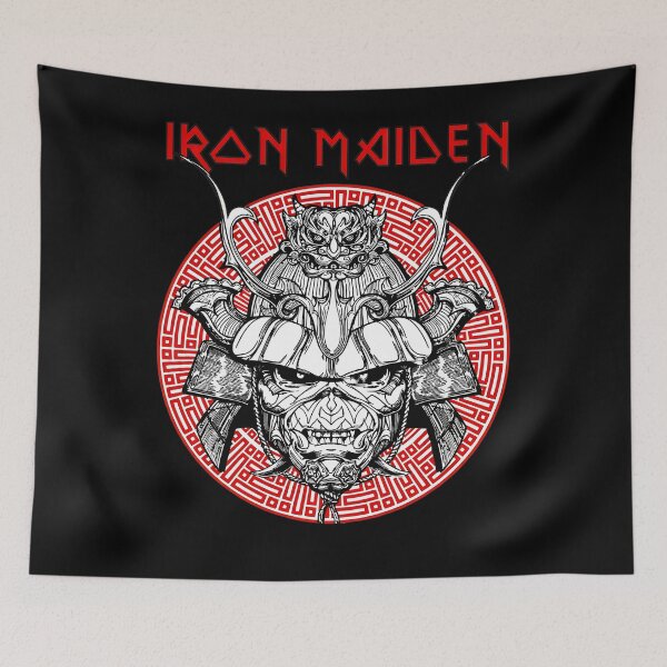 Item preview, Maiden Eddie Samurai Helmet Heavy Metal designed and sold by Rafiqrafisqy.