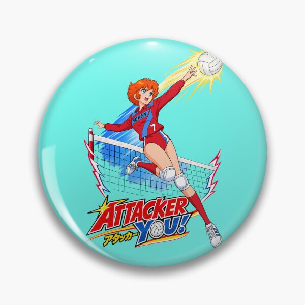 Item preview, Attacker You!  Hazuki Volleyball designed and sold by Jeri's Cult Factory.