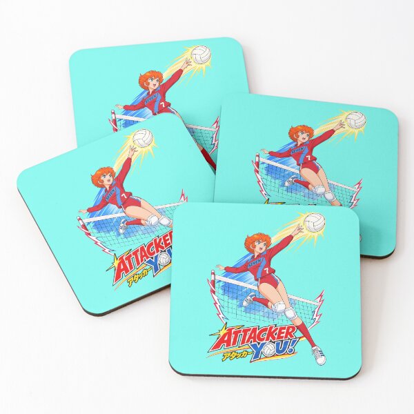 Item preview, Attacker You!  Hazuki Volleyball designed and sold by Jeri's Cult Factory.