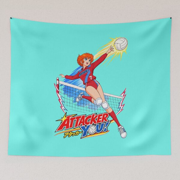 Item preview, Attacker You!  Hazuki Volleyball designed and sold by Jeri's Cult Factory.