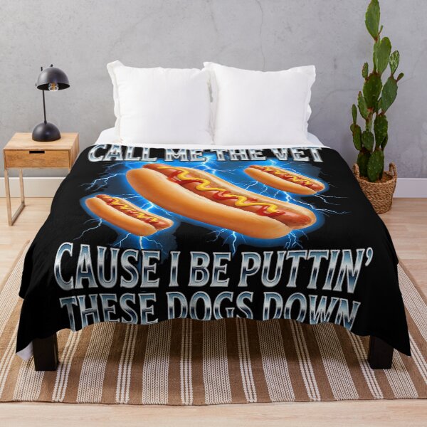 Item preview, Call Me The Vet Cause I Be Puttin' These Dogs Down Hot Dog Lover Funny Eating designed and sold by ZadehsiGG.