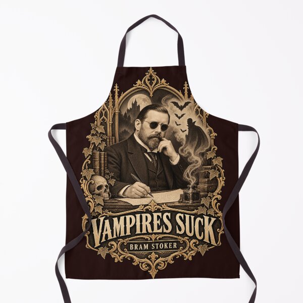 Item preview, Bram Stoker - 'Vampires Suck" designed and sold by Kzacreative.