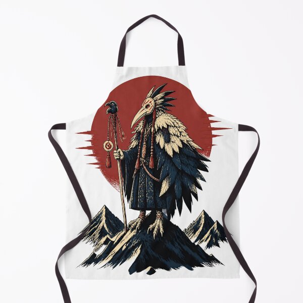 Item preview, Feathered Mountain Guardian designed and sold by Arbolune Studio.