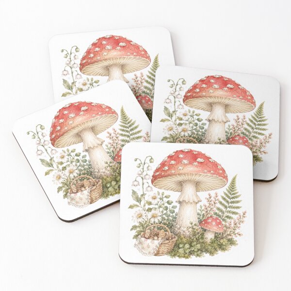 Item preview, Cottagecore Mushroom aesthetic designed and sold by Alaa-love-art.