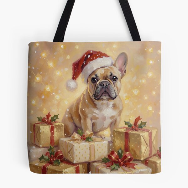 Item preview, Christmas French Bulldog Santa Hat Festive Dog Holiday Gift designed and sold by cr6zym1nd.