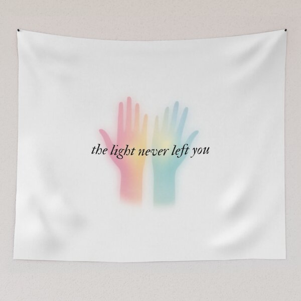 Item preview, The Light Never Left You | Quote | Mental Health  designed and sold by The Turquoise Brush.