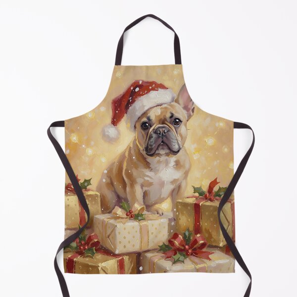 Item preview, Christmas French Bulldog Santa Hat Festive Dog Holiday Gift designed and sold by cr6zym1nd.