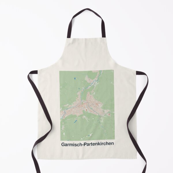 Item preview, Garmisch-Partenkirchen Minimalistic Map Art designed and sold by MapsNerd.