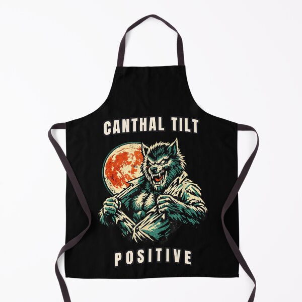 Item preview, Canthal Tilt Positive Werewolf Aesthetics Looksmaxxing Meme designed and sold by ZadehsiGG.