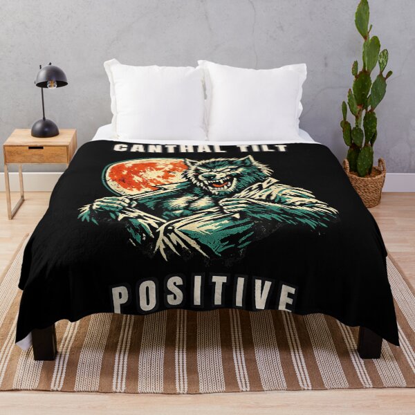 Item preview, Canthal Tilt Positive Werewolf Aesthetics Looksmaxxing Meme designed and sold by ZadehsiGG.