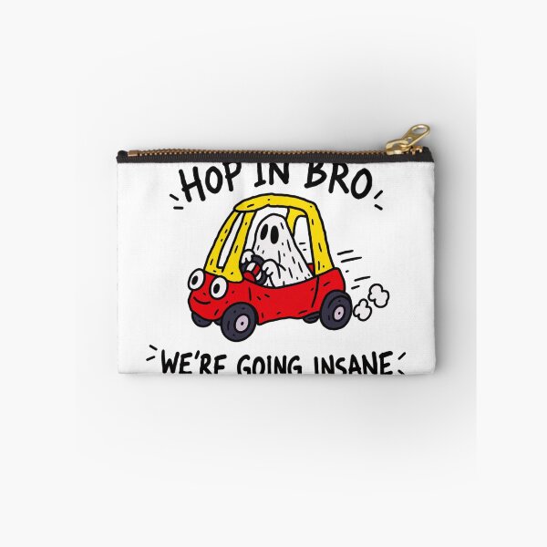 Item preview, Hop In Bro Ghost Car designed and sold by MonkiFlipp.