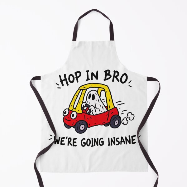 Item preview, Hop In Bro Ghost Car designed and sold by MonkiFlipp.