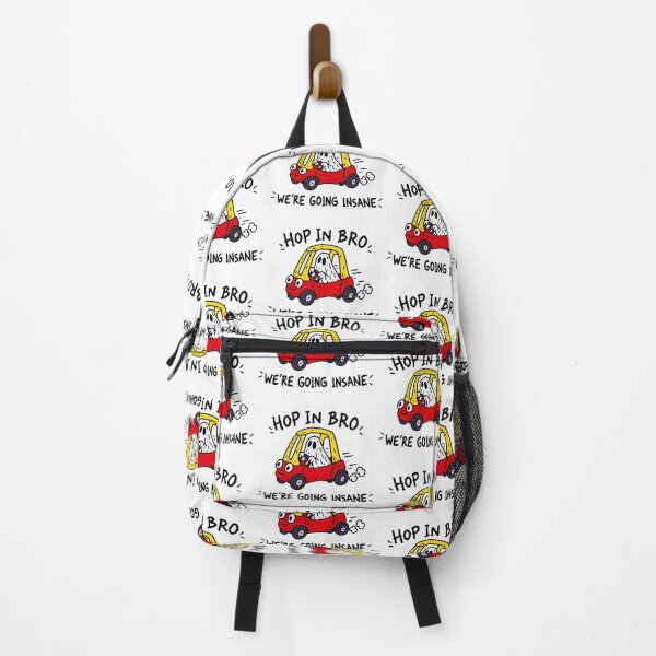 Item preview, Hop In Bro Ghost Car designed and sold by MonkiFlipp.