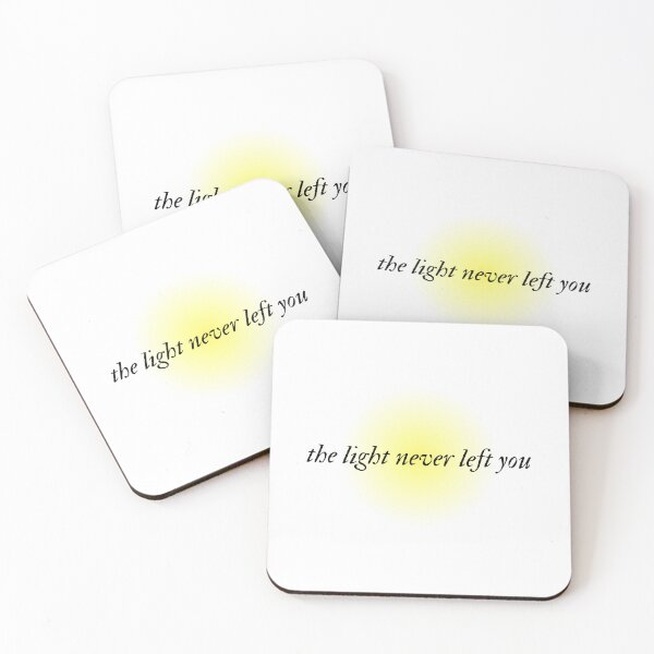 Item preview, The Light Never Left You | Quote | Mental Health  designed and sold by The Turquoise Brush.