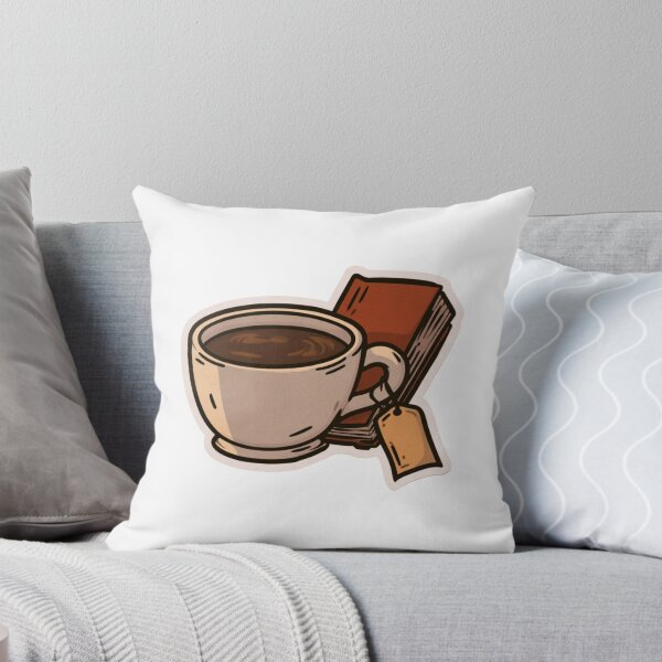 Item preview, Cozy Coffee Book Lover Reading Mug Design designed and sold by NicolasGlowArt.