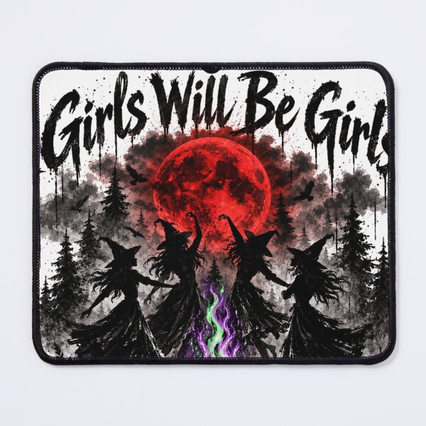 Item preview, Girls Will Be Girls Witch designed and sold by erkinmaddison.