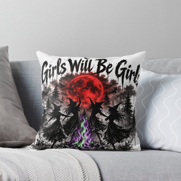 Item preview, Girls Will Be Girls Witch designed and sold by erkinmaddison.