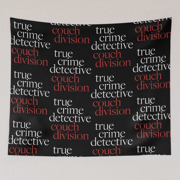 Item preview, True Crime Detective Couch Division Funny Lover designed and sold by thefirstbroo.