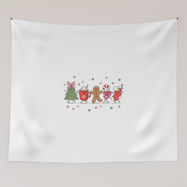 Item preview, Cute Christmas Characters Holiday designed and sold by dudelinart.