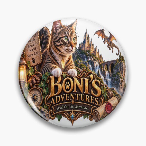Item preview, Fantasy Cat Adventure – Boni’s Adventures designed and sold by KseniaDr.