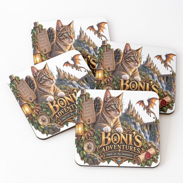 Item preview, Fantasy Cat Adventure – Boni’s Adventures designed and sold by KseniaDr.