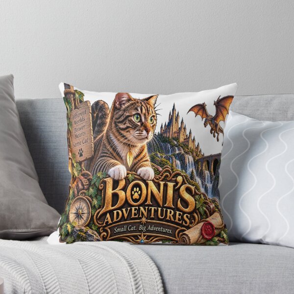 Item preview, Fantasy Cat Adventure – Boni’s Adventures designed and sold by KseniaDr.