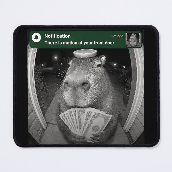 Item preview, There Is Motion At Your Front Door Capybara Funny Animal Lover designed and sold by ZadehsiGG.