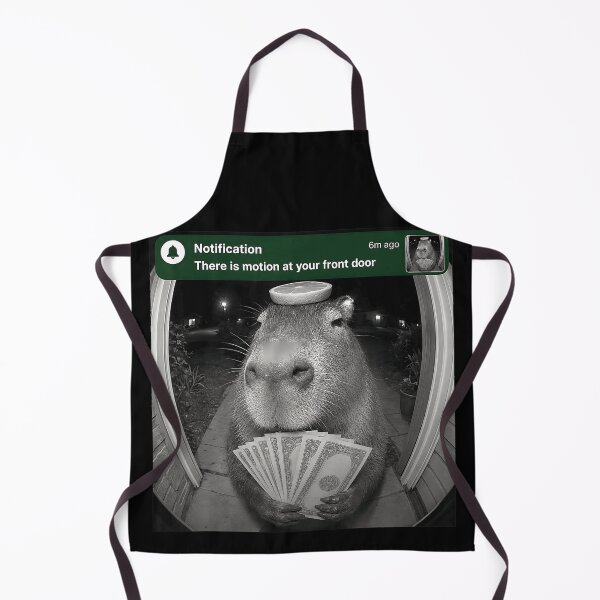 Item preview, There Is Motion At Your Front Door Capybara Funny Animal Lover designed and sold by ZadehsiGG.