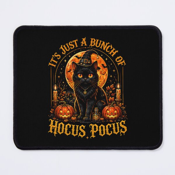 Item preview, It's Just a Bunch of Hocus Pocus Black Cat designed and sold by OddPopARt.