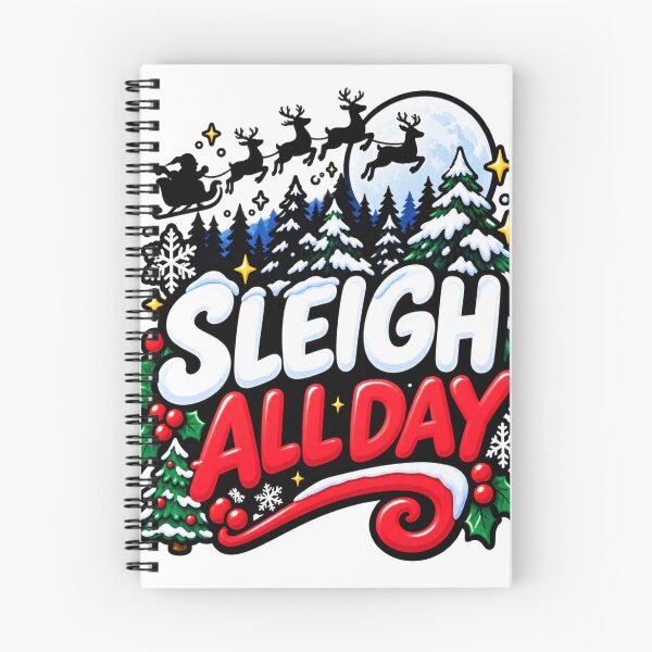 Item preview, Sleigh All Day Funny Christmas Quote Design designed and sold by Kenzie & Co.