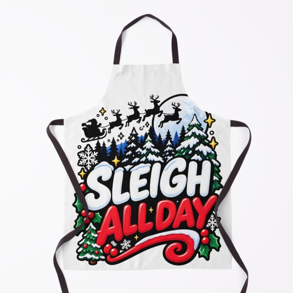 Item preview, Sleigh All Day Funny Christmas Quote Design designed and sold by Kenzie & Co.