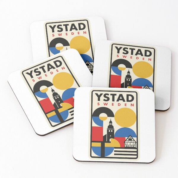 Item preview, Retro Ystad Bauhaus Geometric Skyline designed and sold by k3rstman1.