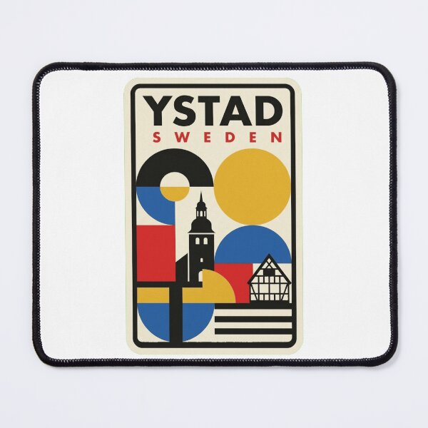 Item preview, Retro Ystad Bauhaus Geometric Skyline designed and sold by k3rstman1.