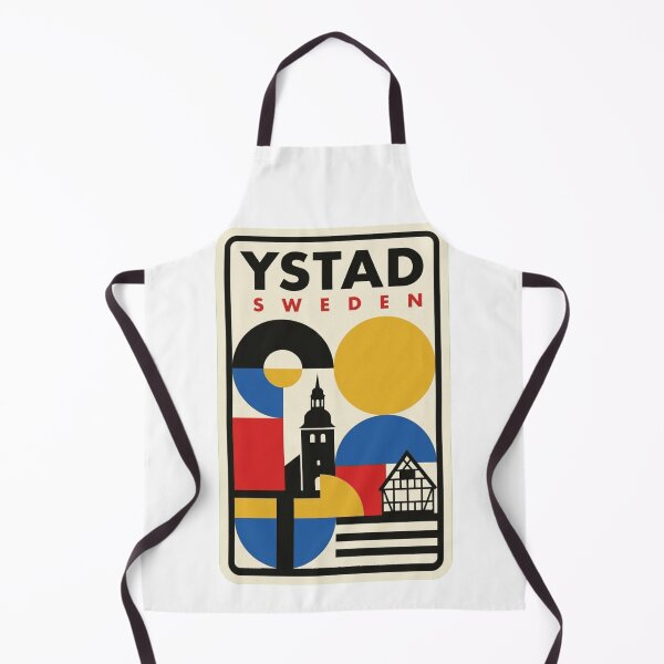 Item preview, Retro Ystad Bauhaus Geometric Skyline designed and sold by k3rstman1.
