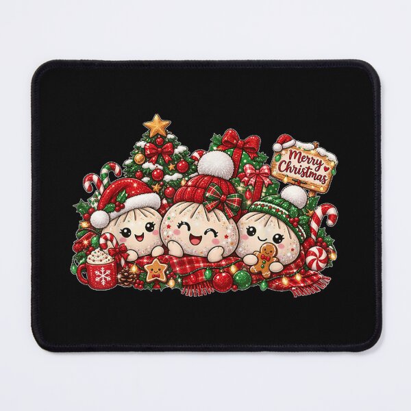 Item preview, Cute Christmas Dumpling Kawaii Christmas Dumpling designed and sold by GenioFin.