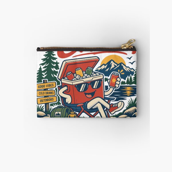 Item preview, Stay Chill, Life’s Better When It’s Cold – Camping Cooler designed and sold by Summit Folk Studio.