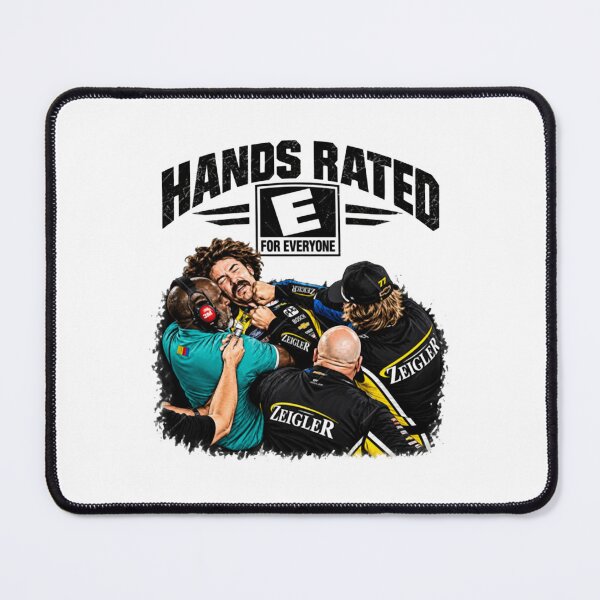 Item preview, Ryan Blaney vs Carson Hocevar Hands Rated E Racing designed and sold by bretportmarow.