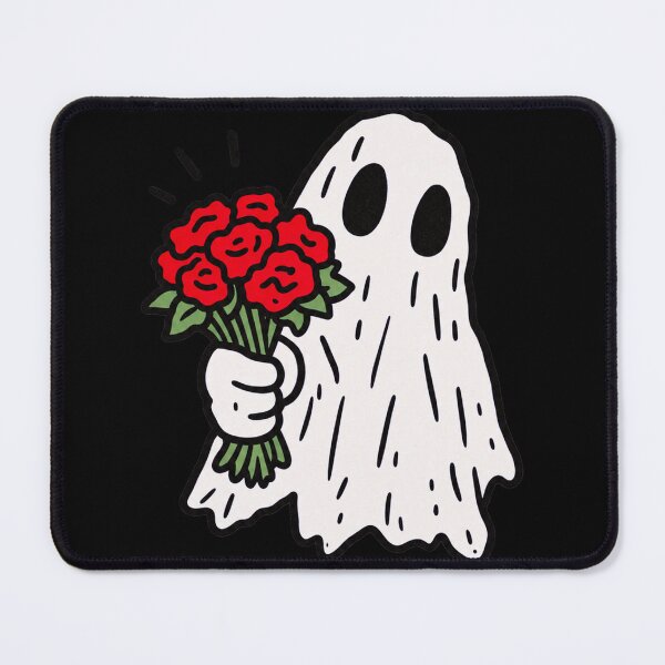 Item preview, Ghost Holding Red Roses designed and sold by MonkiFlipp.