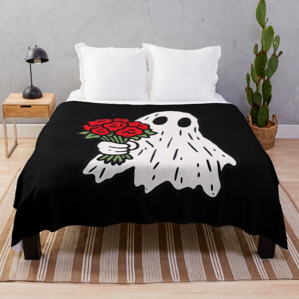 Item preview, Ghost Holding Red Roses designed and sold by MonkiFlipp.