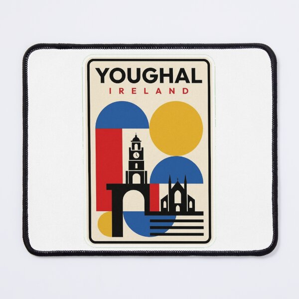 Item preview, Retro Youghal Bauhaus Geometric Skyline designed and sold by k3rstman1.