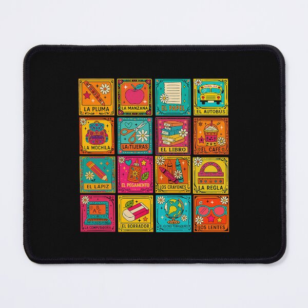 Item preview, Spanish Teacher Bingo Cards Classroom Learning Gift designed and sold by OddPopARt.